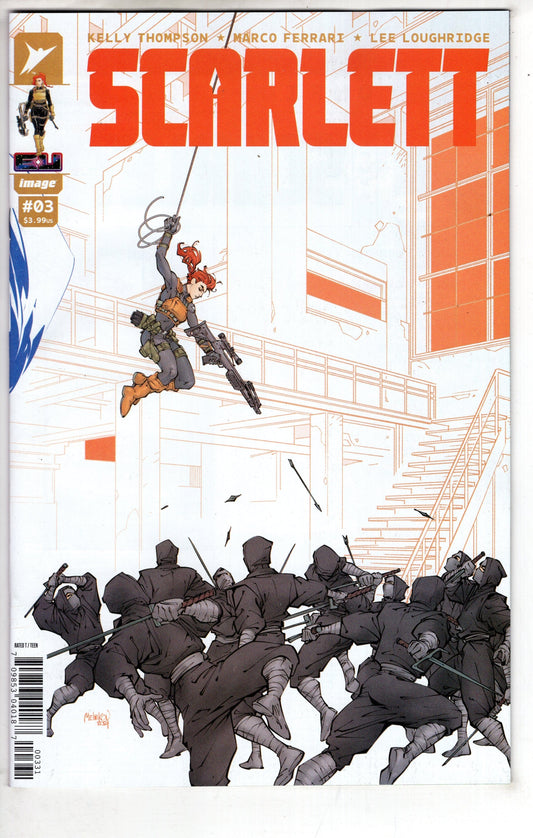 IMAGE COMIC BOOK Scarlett #3 (Of 5) Cover C 1 in 10 Gleb Melnikov Connecting Variant