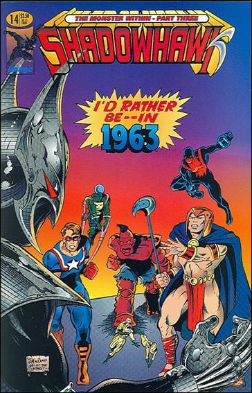 Image COMIC BOOK Shadowhawk #14 - CVR A (VF)