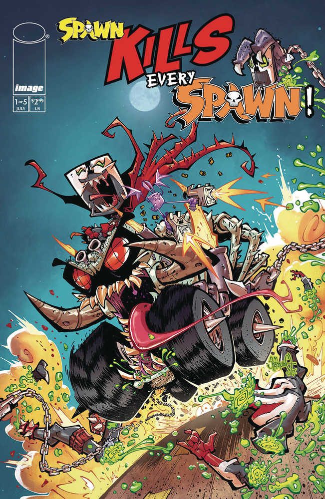 IMAGE COMIC BOOK Spawn Kills Every Spawn #1 (Of 5) Cover A Rob Sketchcraft Duenas