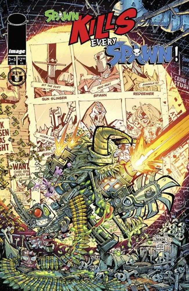 IMAGE COMIC BOOK Spawn Kills Every Spawn #2 (Of 5) Cover A Rob Sketchcraft Duenas