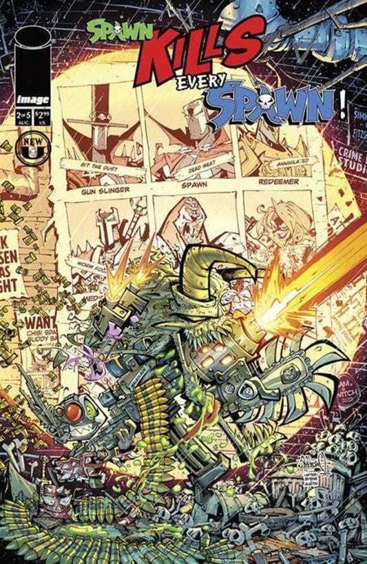 IMAGE COMIC BOOK Spawn Kills Every Spawn #2 (Of 5) Cover A Rob Sketchcraft Duenas