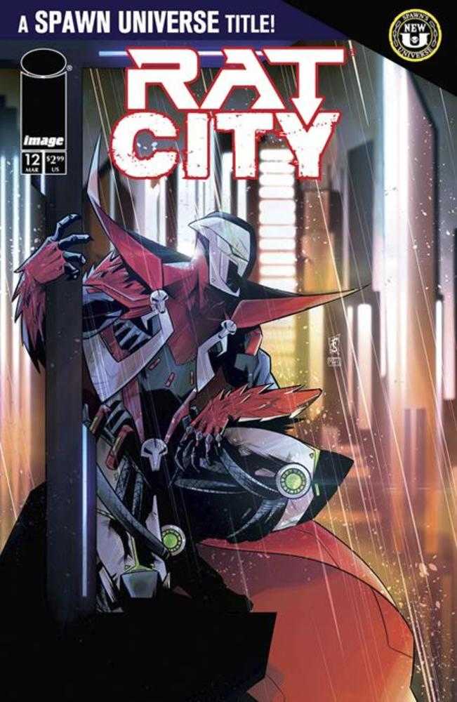IMAGE COMIC BOOK Spawn Rat City #12 Cover B Federico Sabbatini Variant