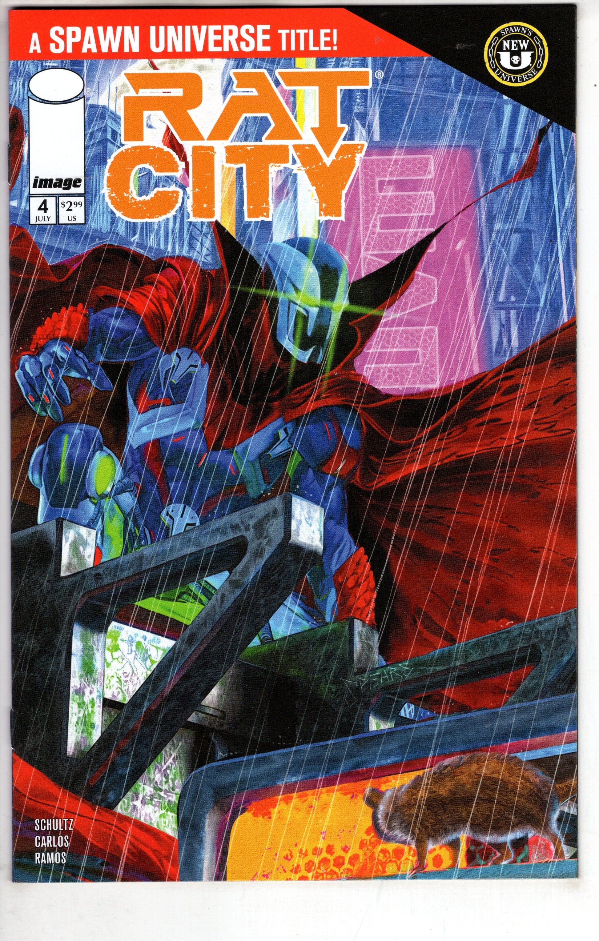 IMAGE COMIC BOOK SPAWN RAT CITY #4 CVR A SPEARS