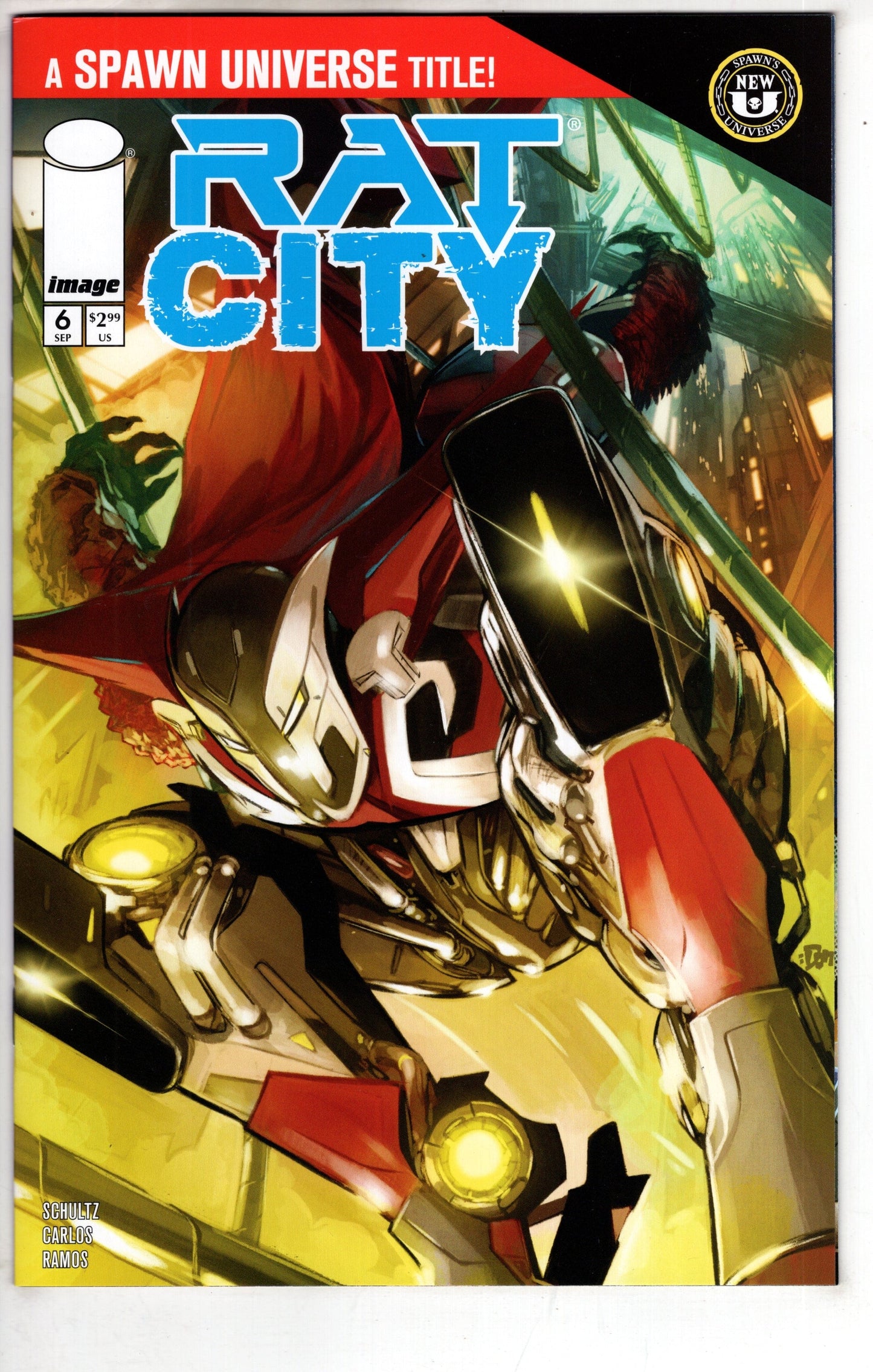 IMAGE COMIC BOOK Spawn Rat City #6 Cover A Don Aguillo
