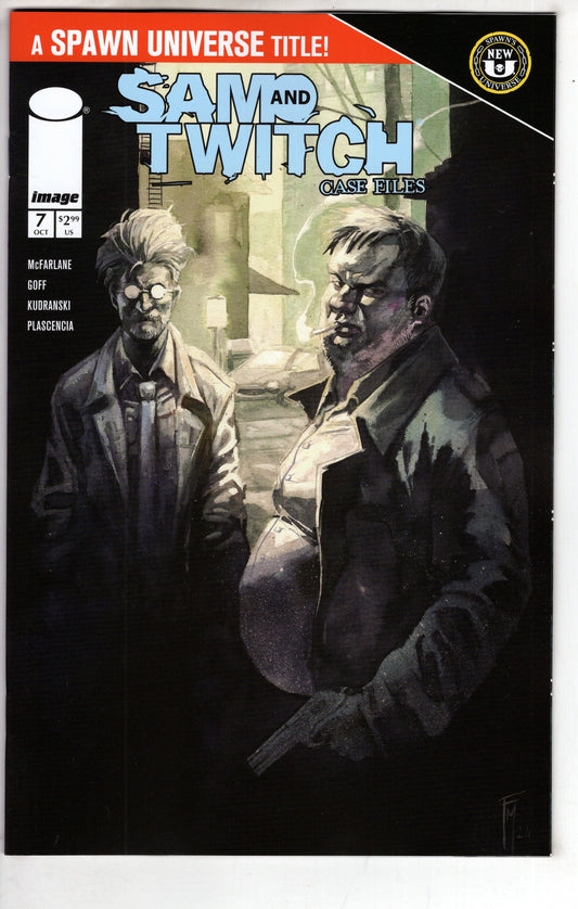 IMAGE COMIC BOOK Spawn Sam And Twitch Case Files #7 Cover A Fede Mele