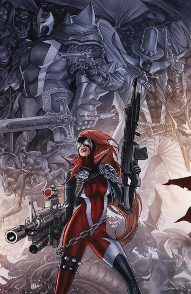 IMAGE COMIC BOOK Spawn Scorched #34 Cover C Paul Renaud Full Art Variant