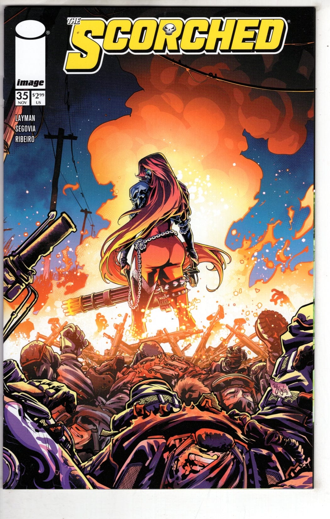 IMAGE COMIC BOOK Spawn Scorched #35 CVR B [VF/NM]