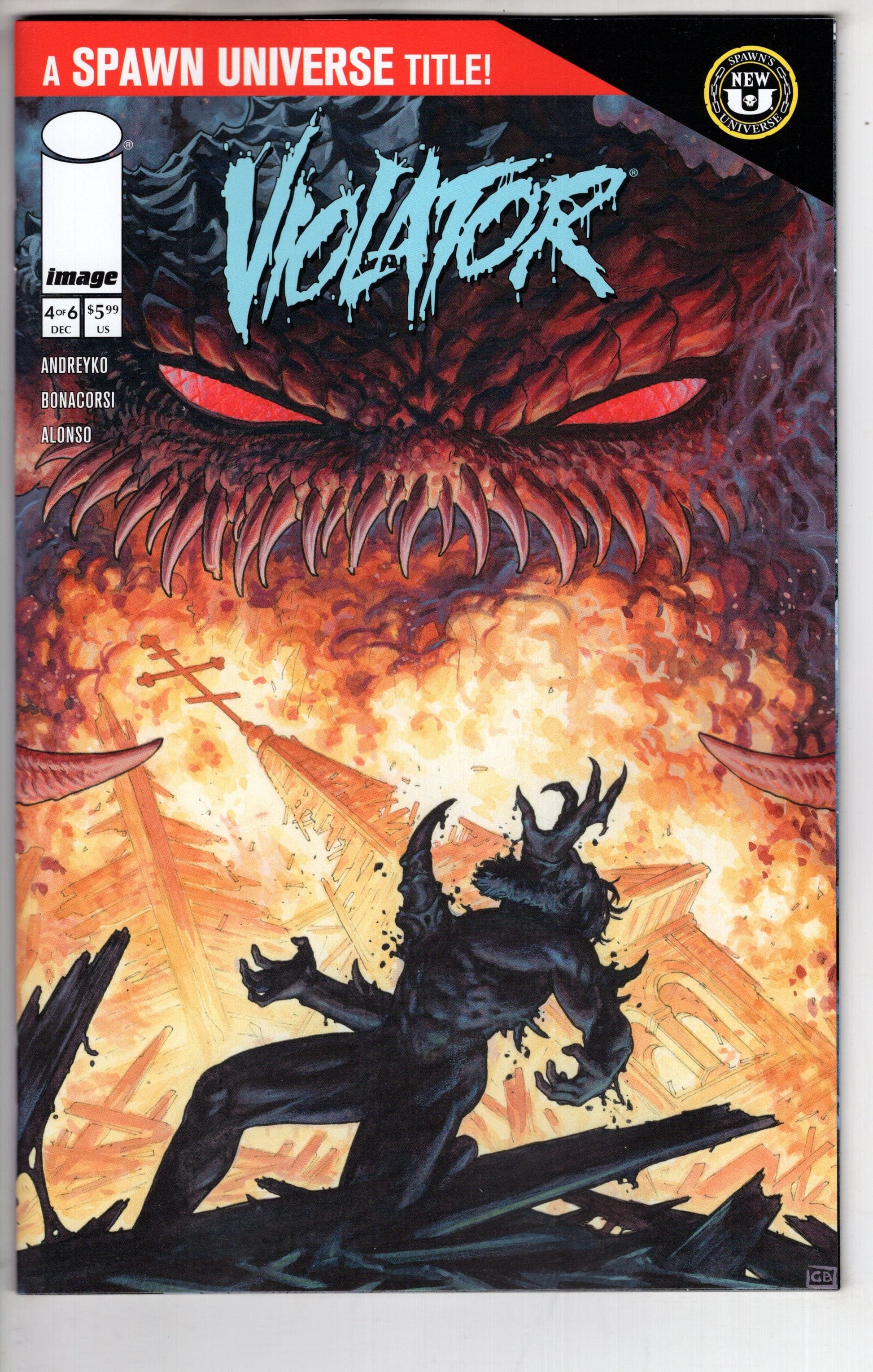 IMAGE COMIC BOOK Spawn Violator #4 (Of 6) Cover A Gianenrico Bonacorsi