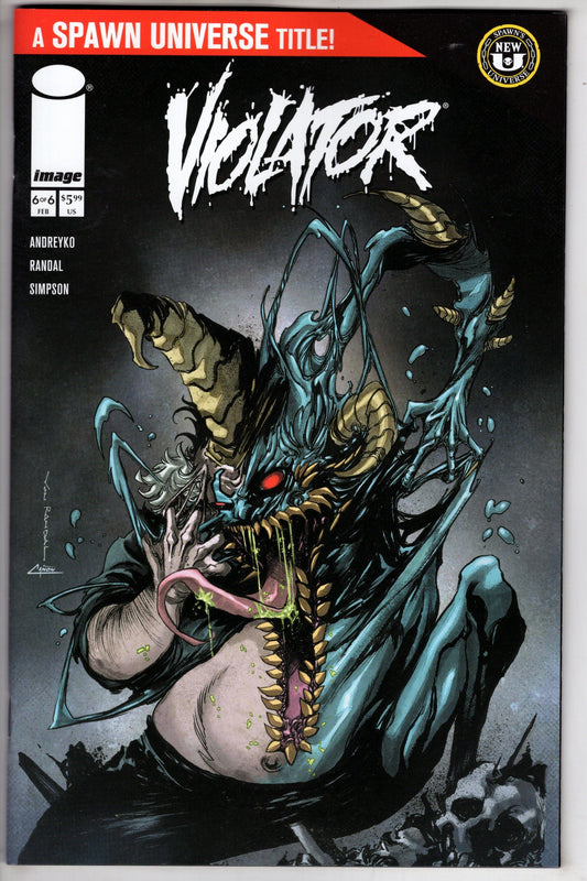 IMAGE COMIC BOOK Spawn Violator #6 (Of 6) Cover A Von Randal