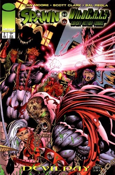 Image COMIC BOOK Spawn/WildC.A.T.S #2 (VF)