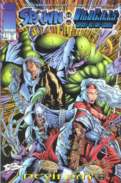 Image COMIC BOOK Spawn/WildC.A.T.S #3 (VF)