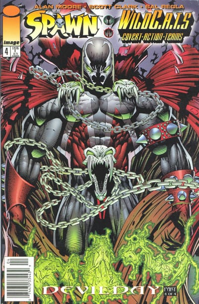 Image COMIC BOOK Spawn/WildC.A.T.S #4 (VF)