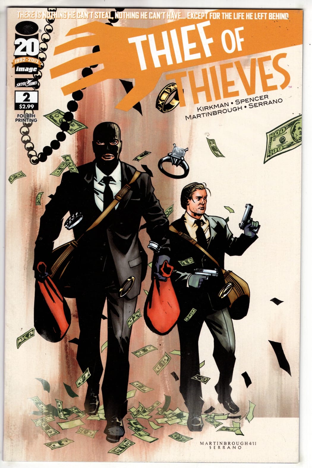 Image COMIC BOOK Thief of Thieves #2 4TH PRINT (VF)