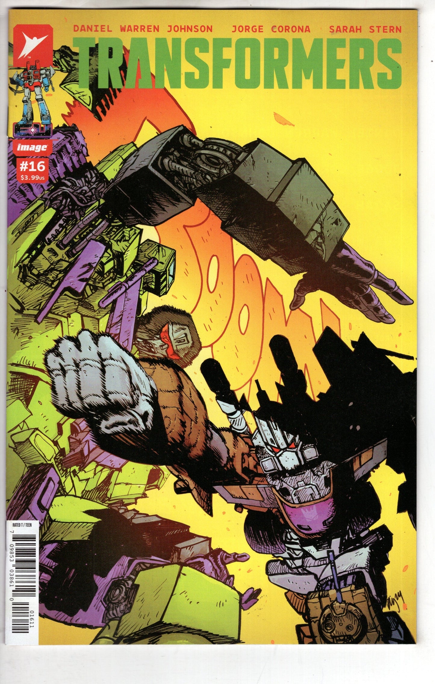 IMAGE COMIC BOOK Transformers #16 Cover A Daniel Warren Johnson & Mike Spicer