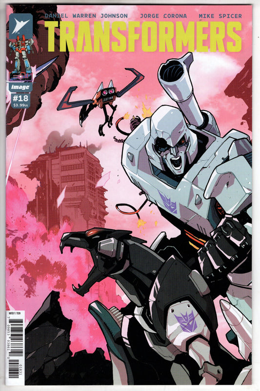 IMAGE COMIC BOOK Transformers #18 Cover C 1 in 10 Karl Kerschl Connecting Variant