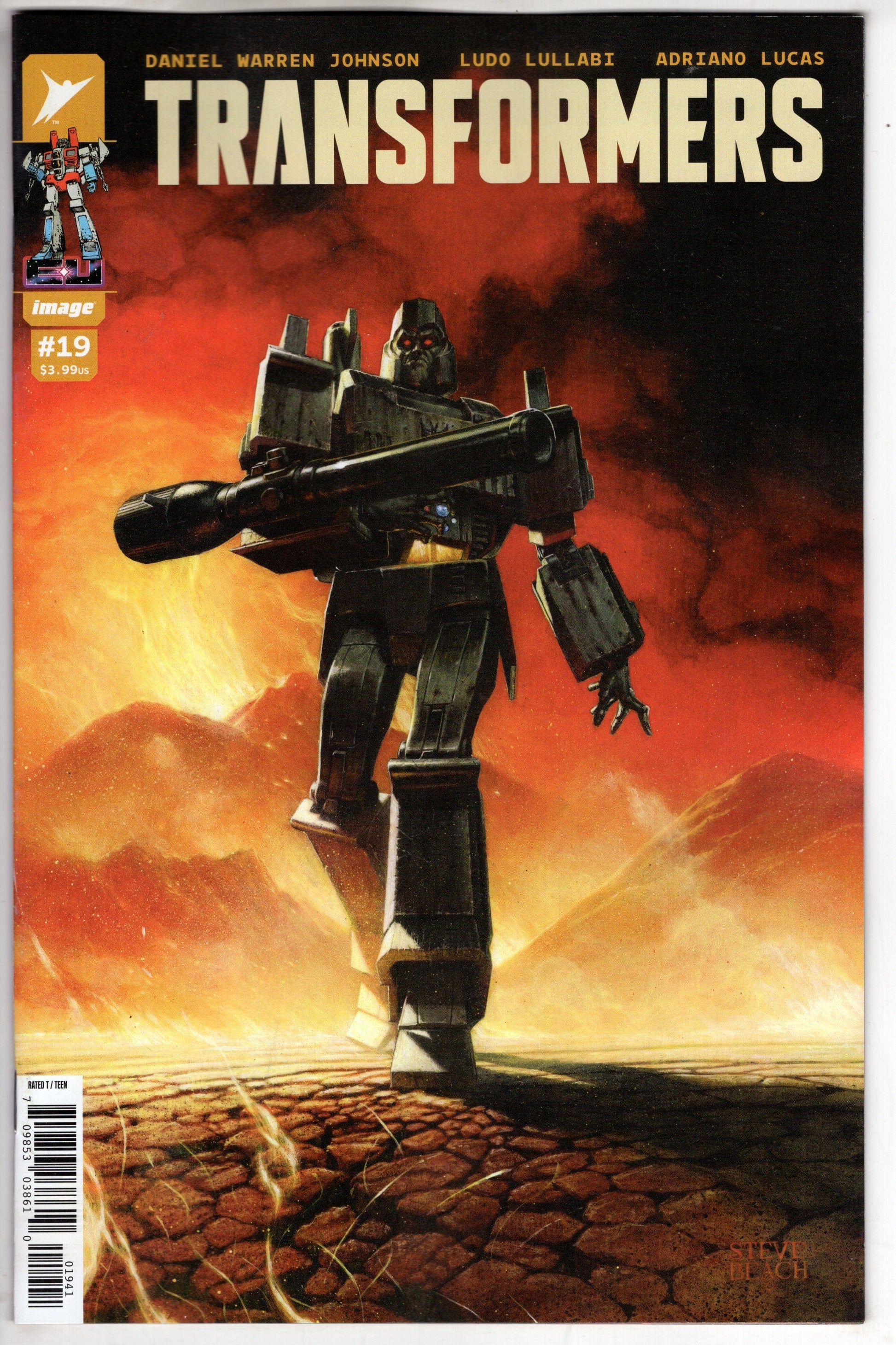 IMAGE COMIC BOOK TRANSFORMERS #19 CVR D 25 COPY INCV BEACH