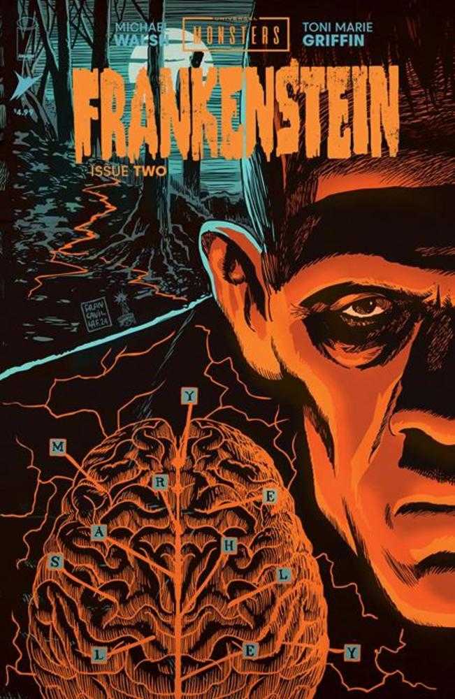 IMAGE COMIC BOOK Universal Monsters Frankenstein #2 (Of 4) Cover C 1 in 10 Francesco Francavilla Connecting Variant