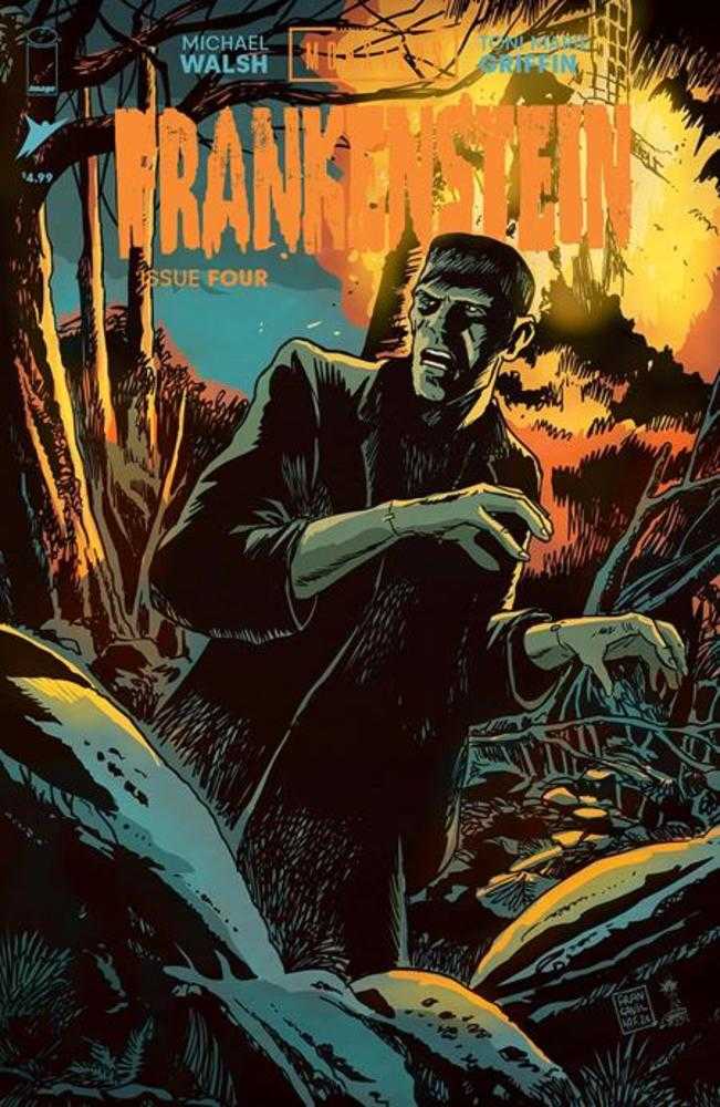 IMAGE COMIC BOOK Universal Monsters Frankenstein #4 (Of 4) Cover C 10 Copy Variant Edition