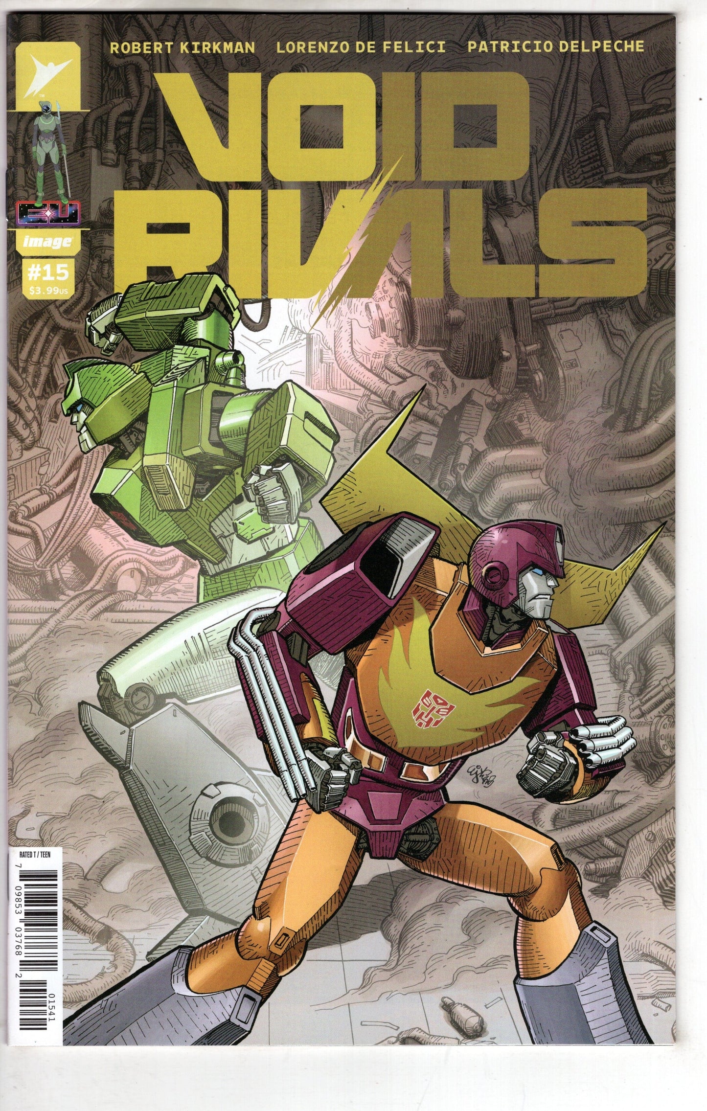 IMAGE COMIC BOOK Void Rivals #15 Cover D 1 in 25 Ej Su Variant