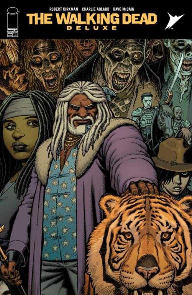 IMAGE COMIC BOOK Walking Dead Deluxe #108 Cover D Arthur Adams & Dave Mccaig Variant (Mature)
