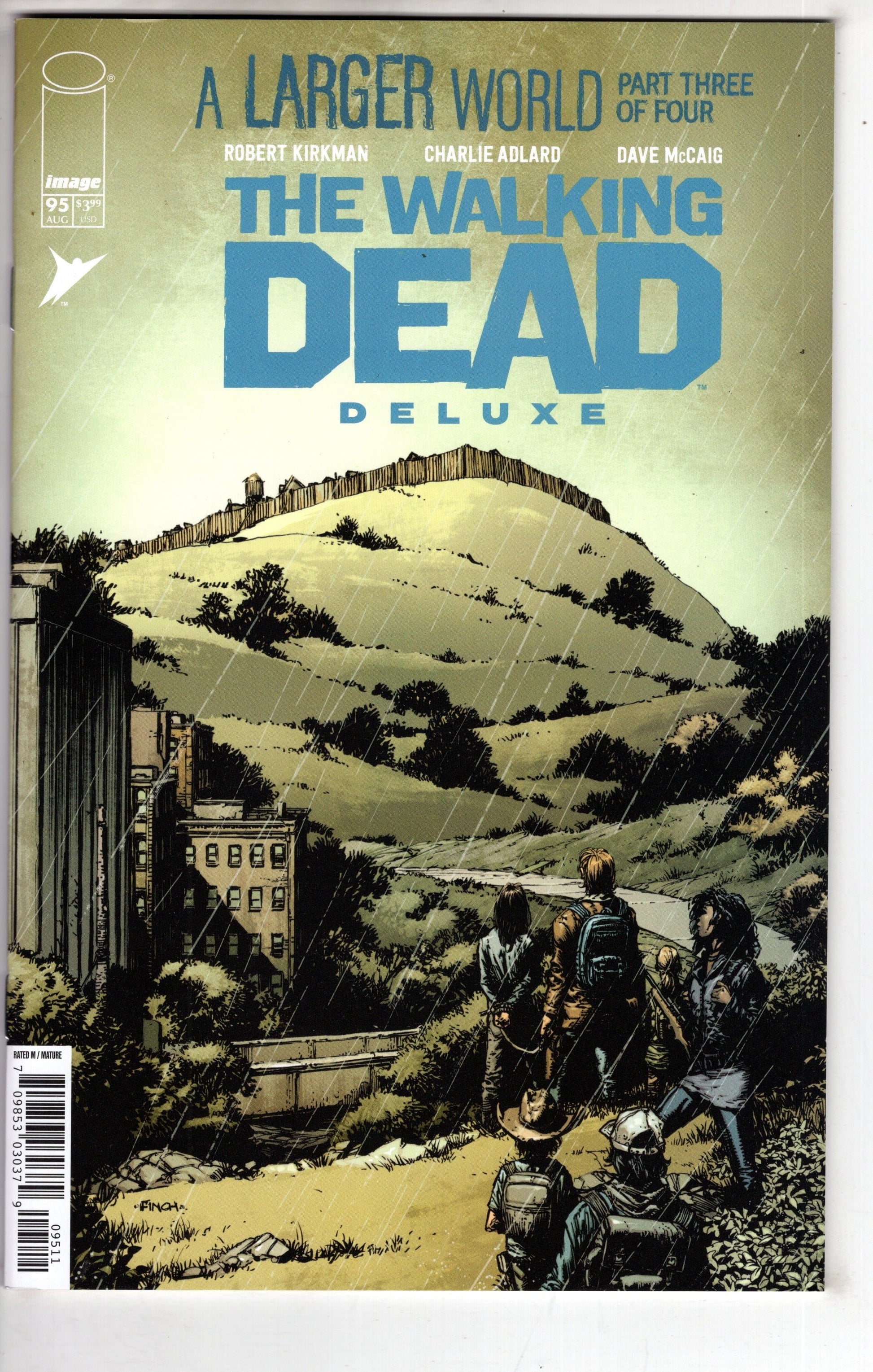 IMAGE COMIC BOOK Walking Dead Deluxe #95 Cover A David Finch & Dave Mccaig
