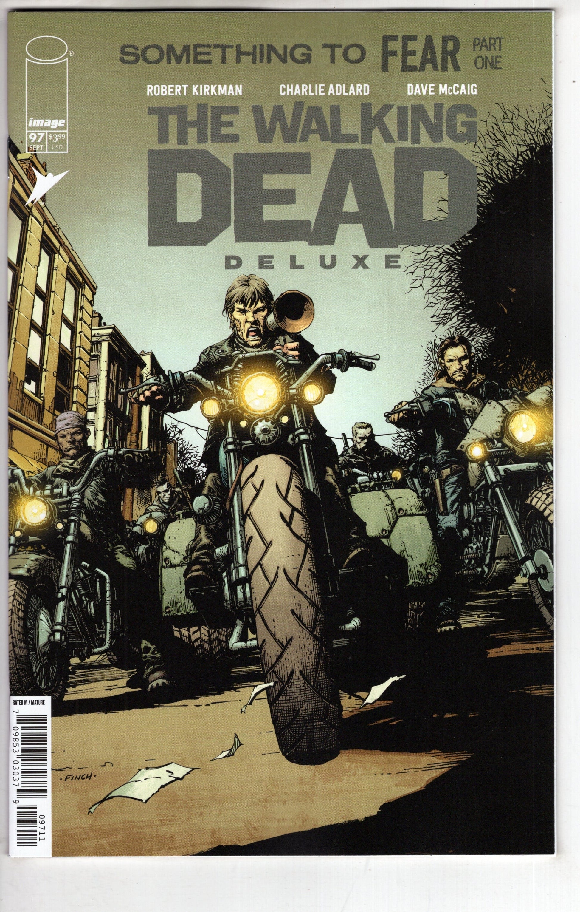 IMAGE COMIC BOOK Walking Dead Deluxe #97 Cover A David Finch & Dave Mccaig (Mature)