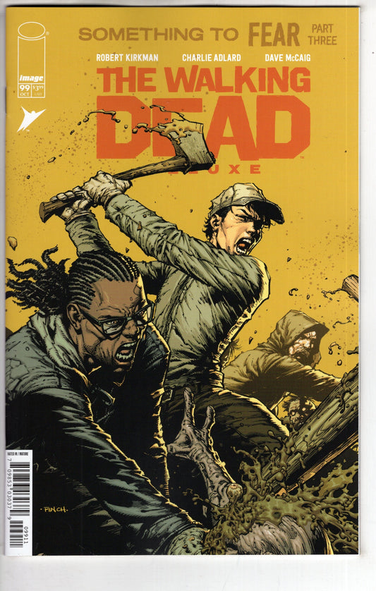 IMAGE COMIC BOOK Walking Dead Deluxe #99 Cover A David Finch & Dave Mccaig (Mature)