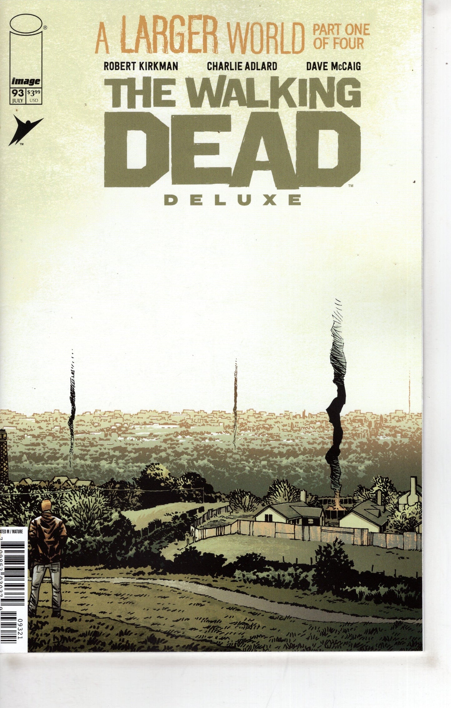 IMAGE COMIC BOOK WALKING DEAD DLX #93 CVR B ADLARD & MCCAIG (MR)