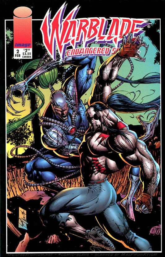 Image COMIC BOOK Warblade: Endangered Species #2 - CVR A (FN)