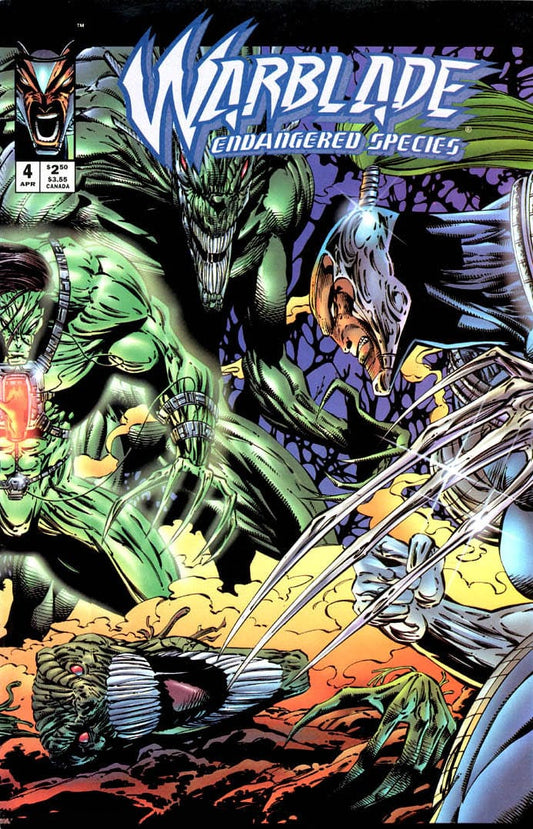 Image COMIC BOOK Warblade: Endangered Species #4 - CVR A (FN)