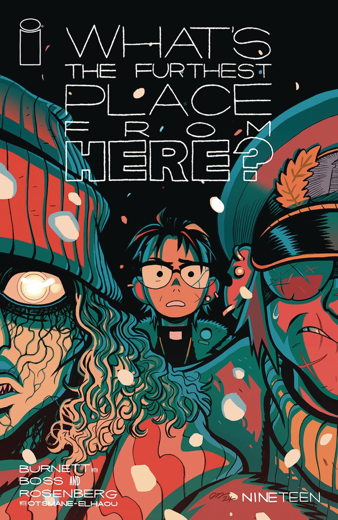 IMAGE COMIC BOOK WHATS THE FURTHEST PLACE FROM HERE #19 CVR B BURNETT