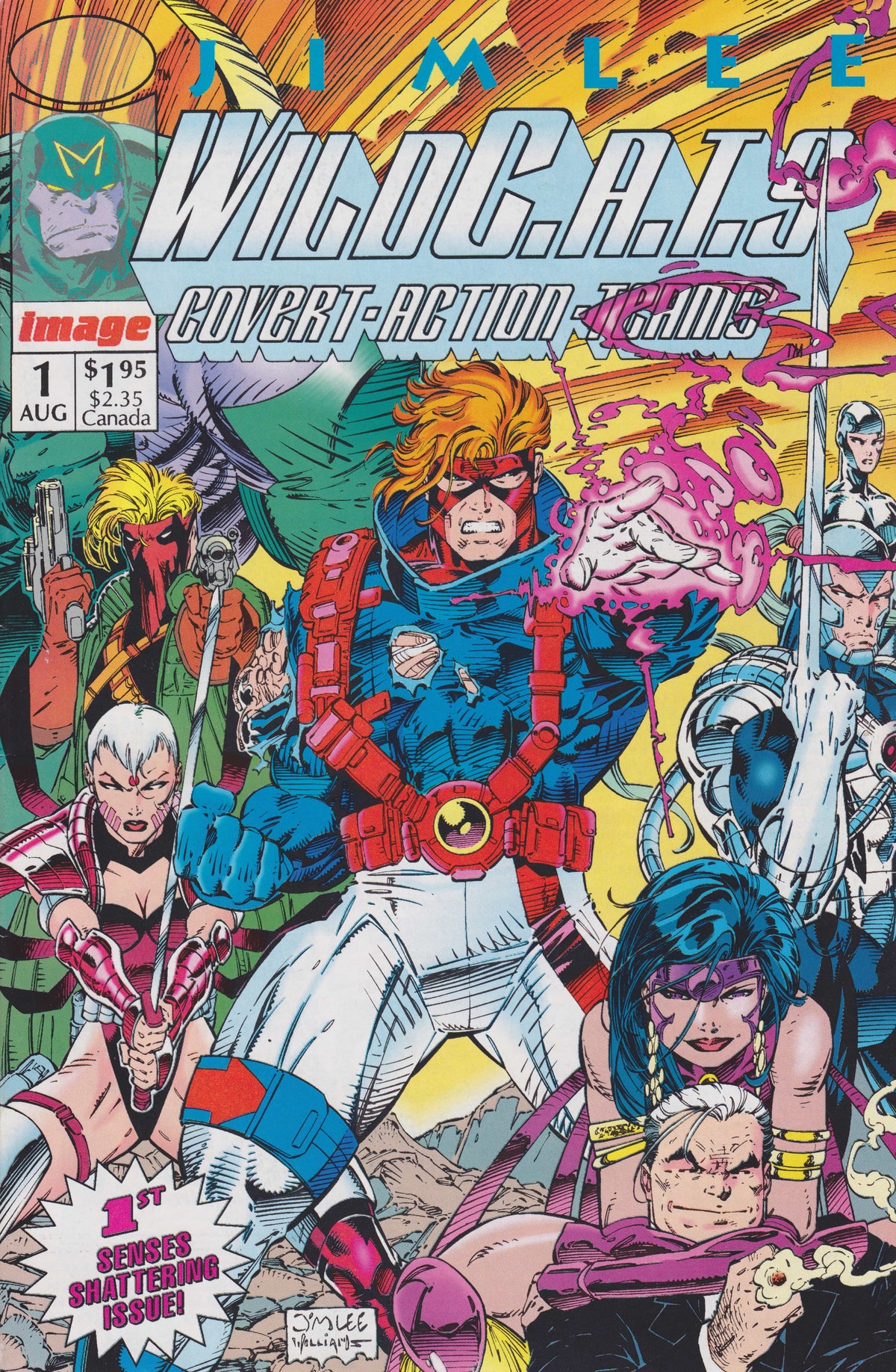 Image COMIC BOOK WildC.A.T.s: Covert Action Teams #1 - CVR A (VF/NM)