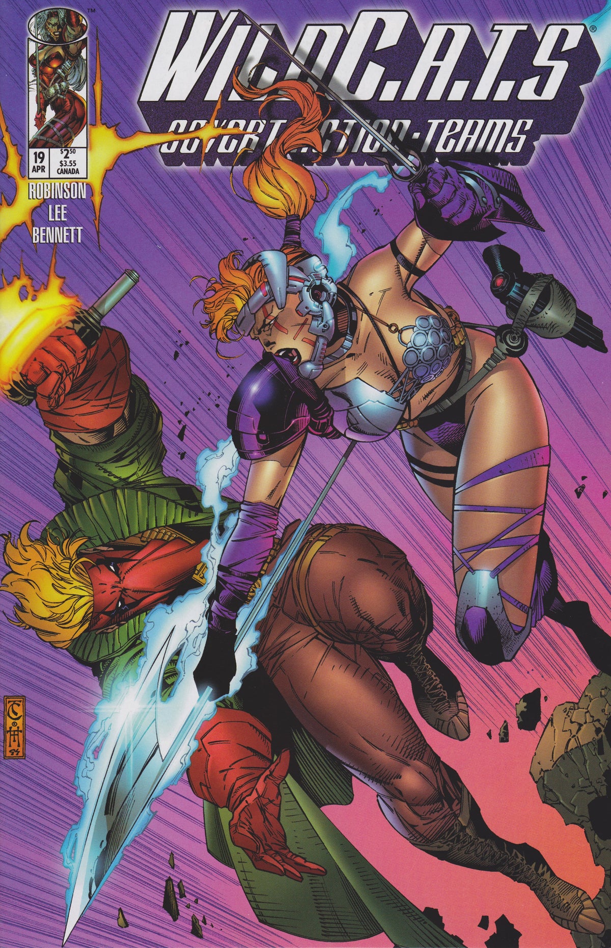 Image COMIC BOOK WildC.A.T.s: Covert Action Teams #19 - CVR A (VF/NM)