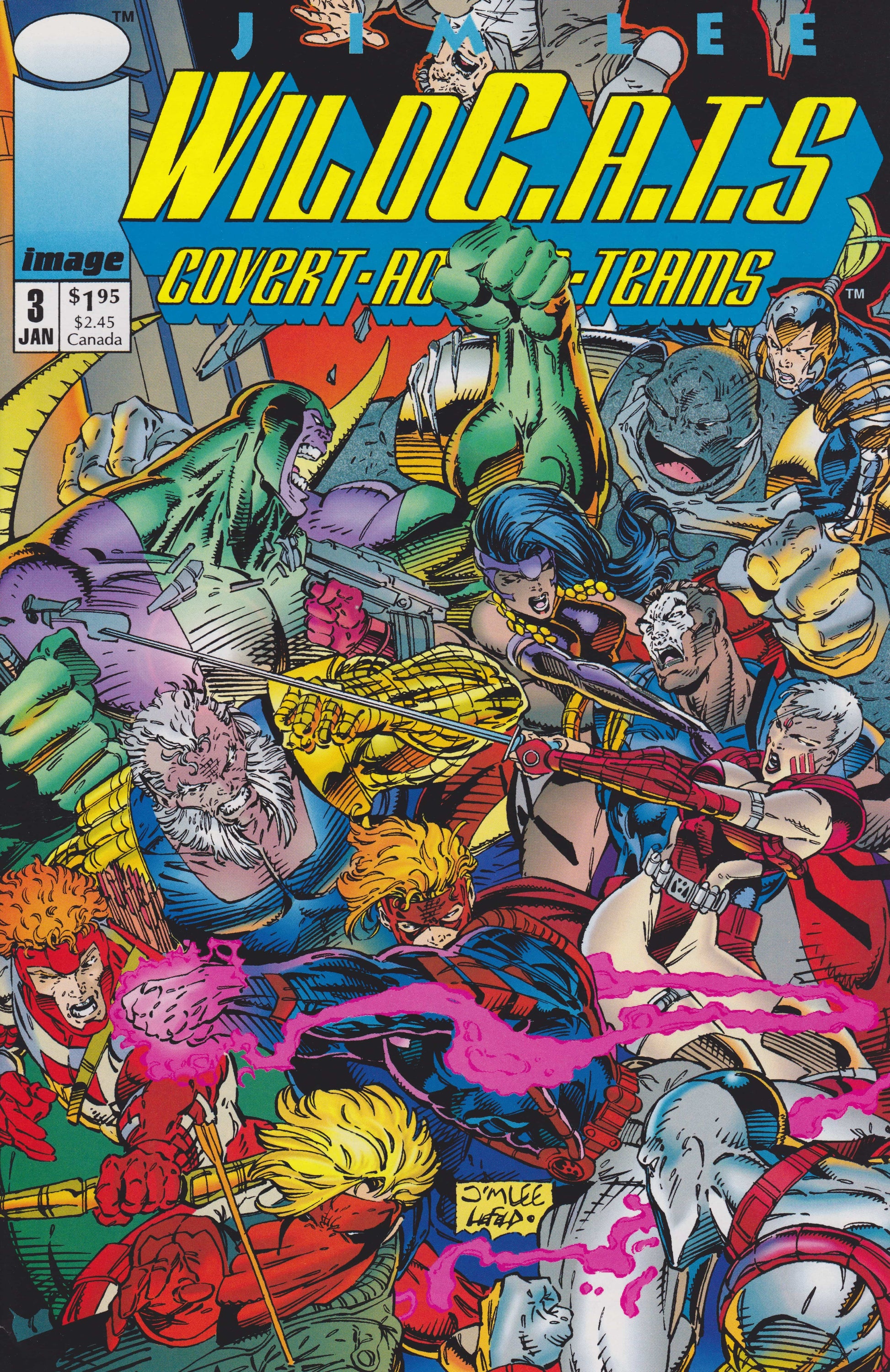 Image COMIC BOOK WildC.A.T.s: Covert Action Teams #3 - CVR A (VF/NM)