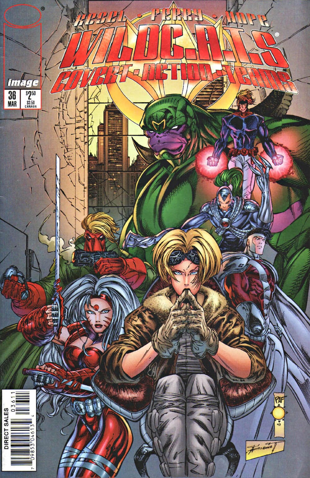 Image COMIC BOOK WildC.A.T.s: Covert Action Teams #36 - CVR A (VF/NM)