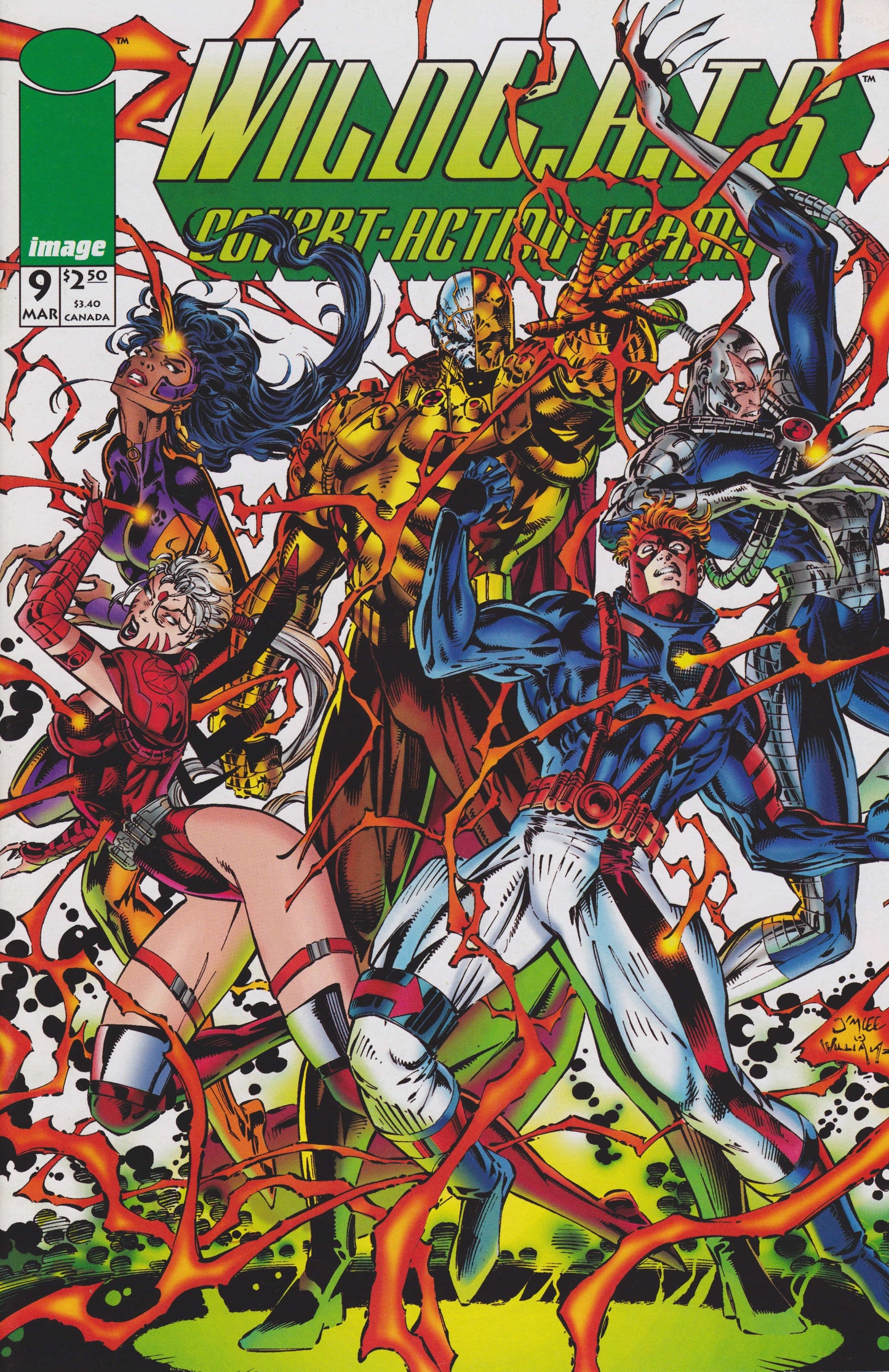 Image COMIC BOOK WildC.A.T.s: Covert Action Teams #9 - CVR A (VF/NM)