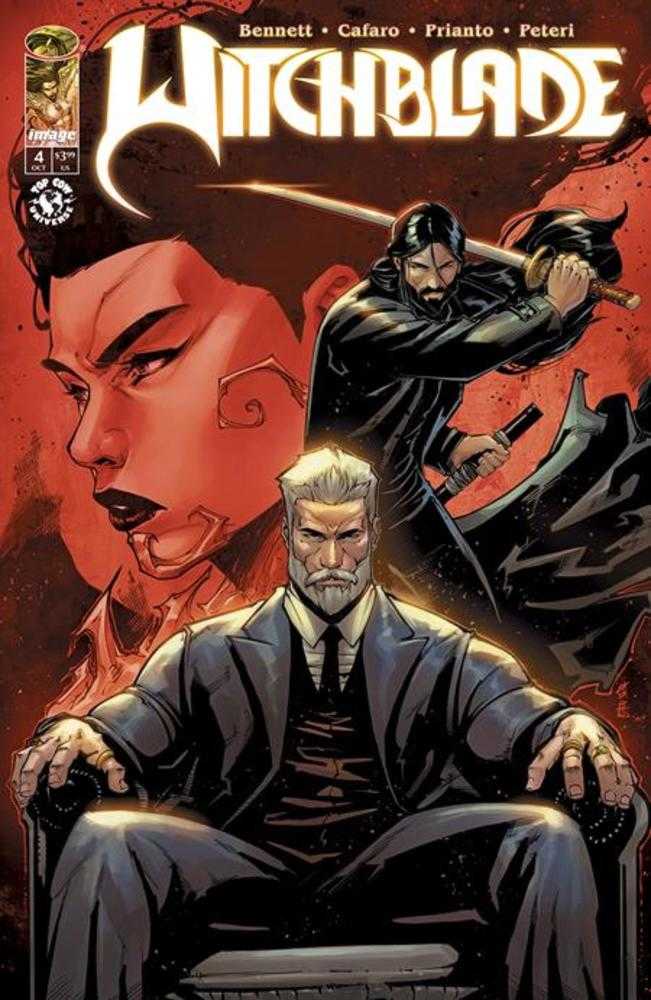 IMAGE COMIC BOOK Witchblade #4 (2024) Cover A Giuseppe Cafaro & Arif Prianto