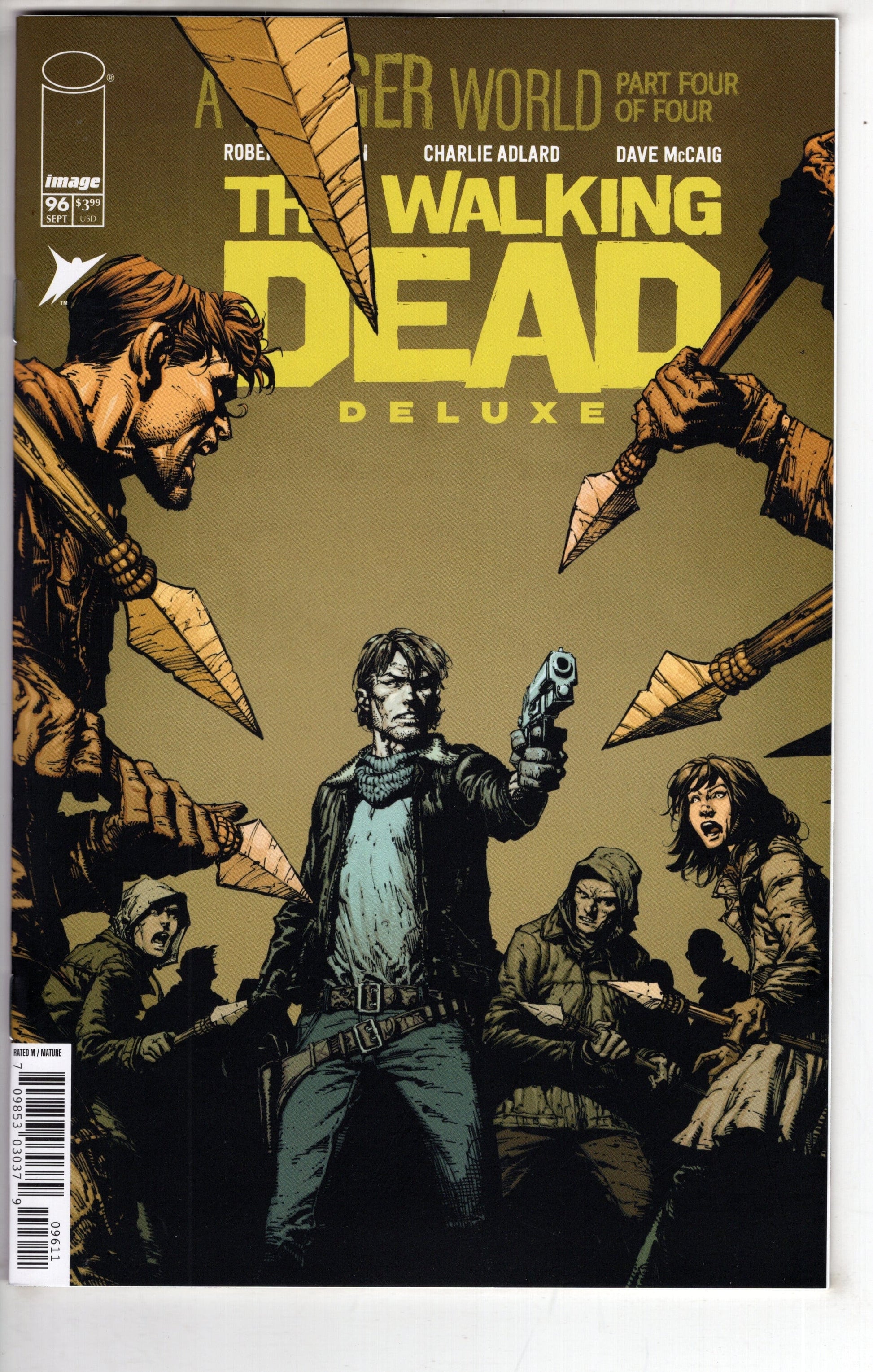 IMAGE COMIC BOOKS Walking Dead Deluxe #96 Cover A David Finch & Dave Mccaig (Mature)