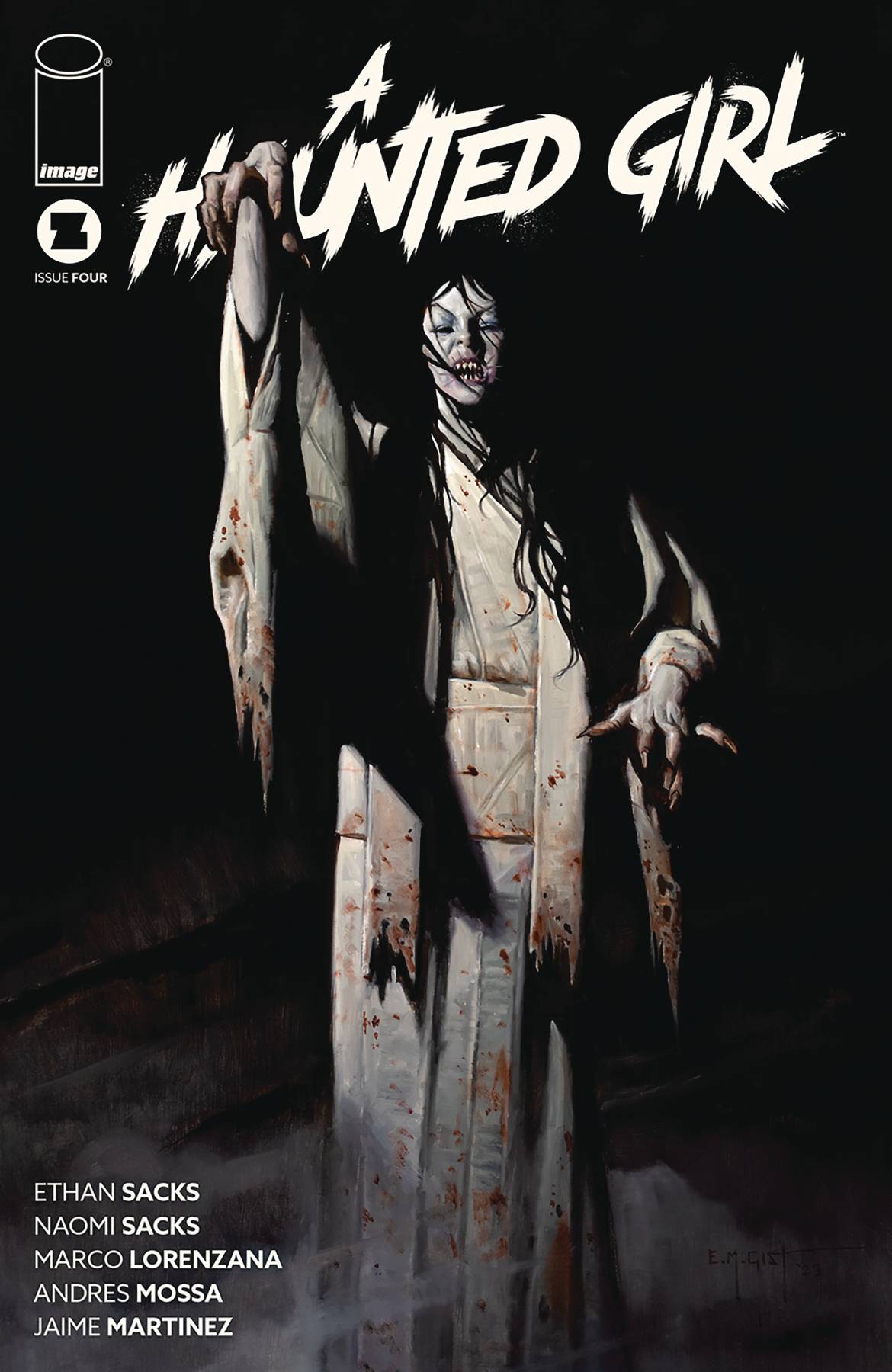 IMAGE COMICS BUY-SELL COMIC BOOK A HAUNTED GIRL #4 (OF 4) CVR A (DAMAGED COPY)