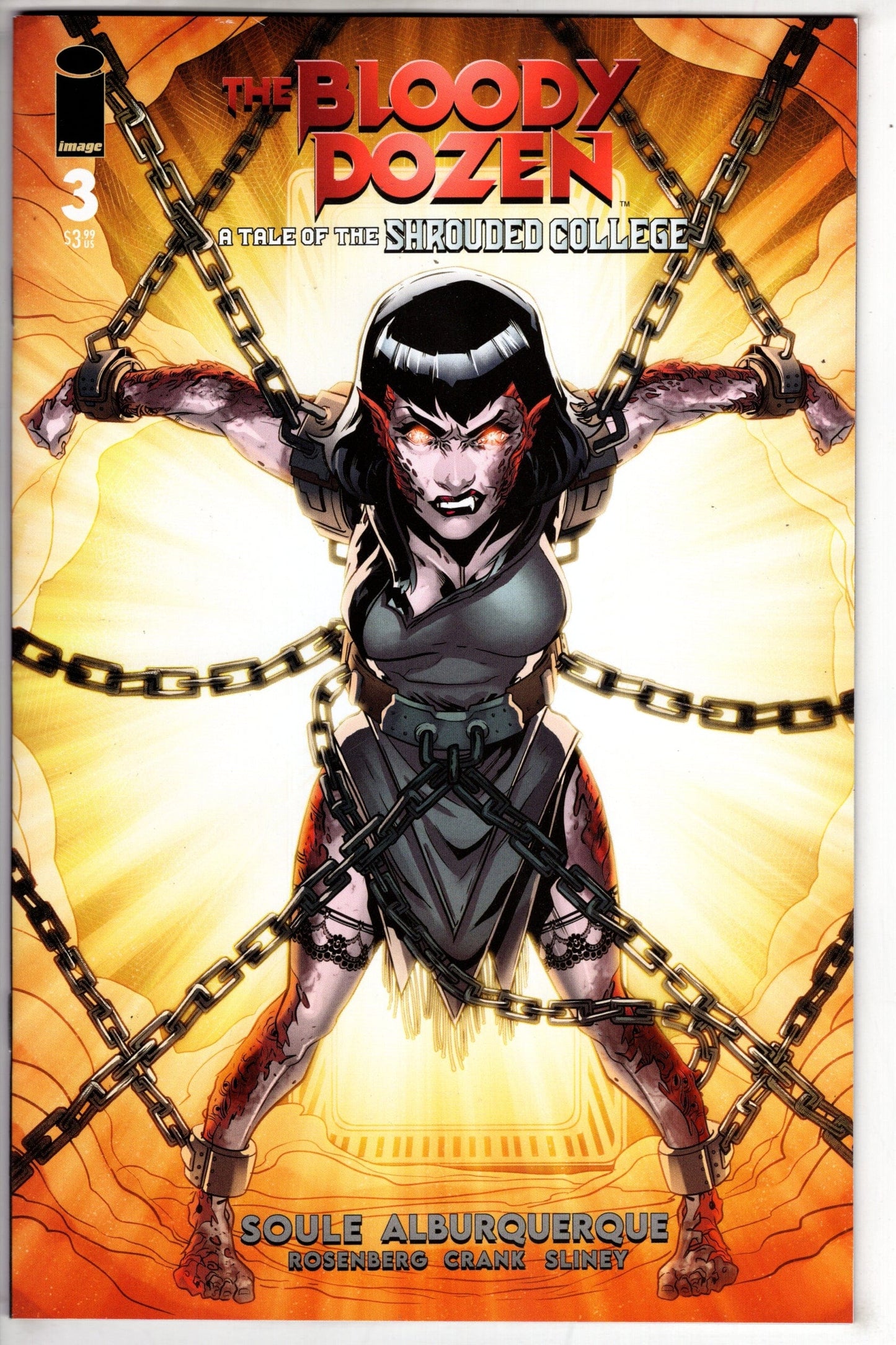 IMAGE COMICS BUY-SELL COMIC BOOK Bloody Dozen A Tale Of The Shrouded College #3 (Of 6) Cover A Sliney