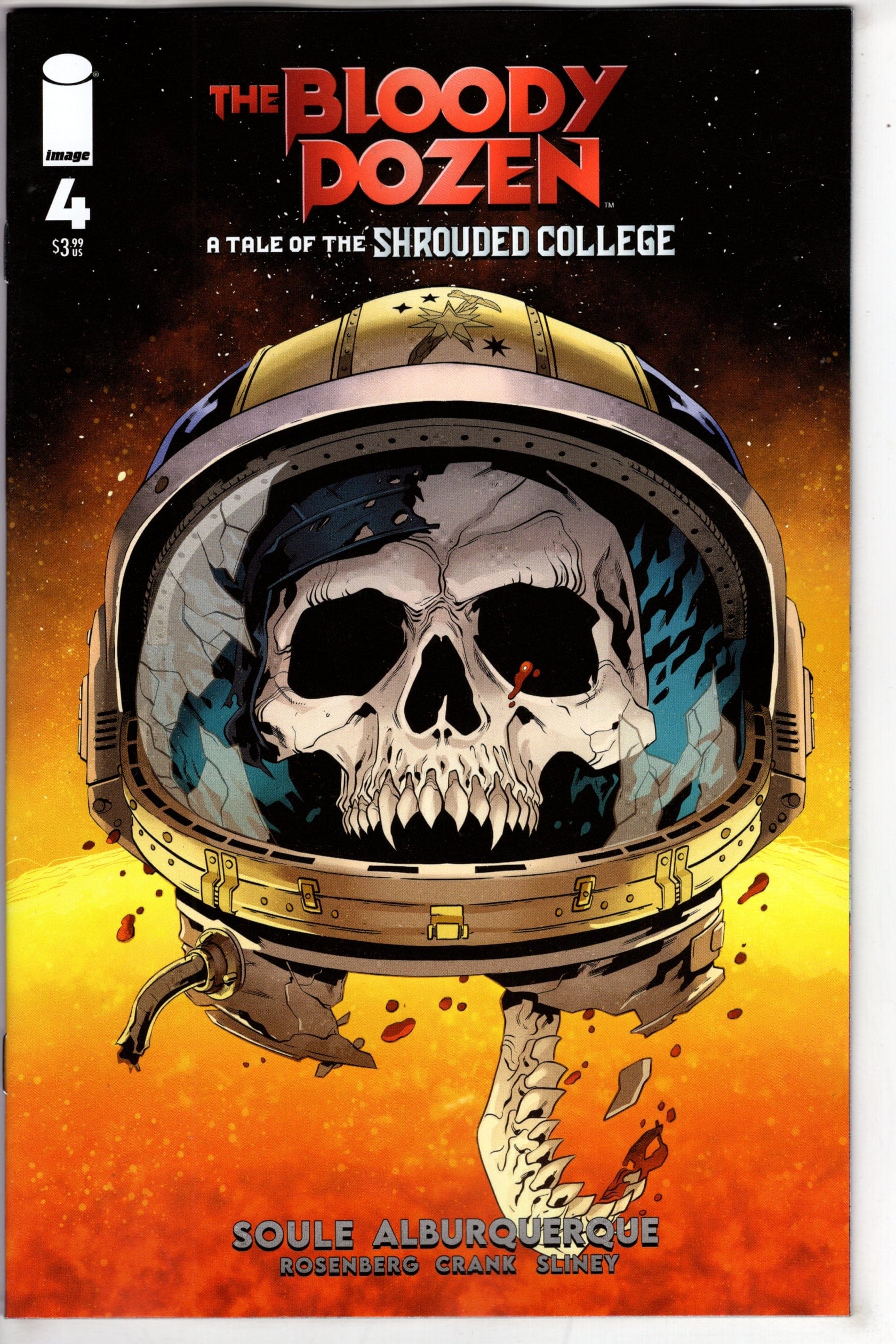 IMAGE COMICS BUY-SELL COMIC BOOK Bloody Dozen A Tale Of The Shrouded College #4 (Of 6) Cover A Will Sliney