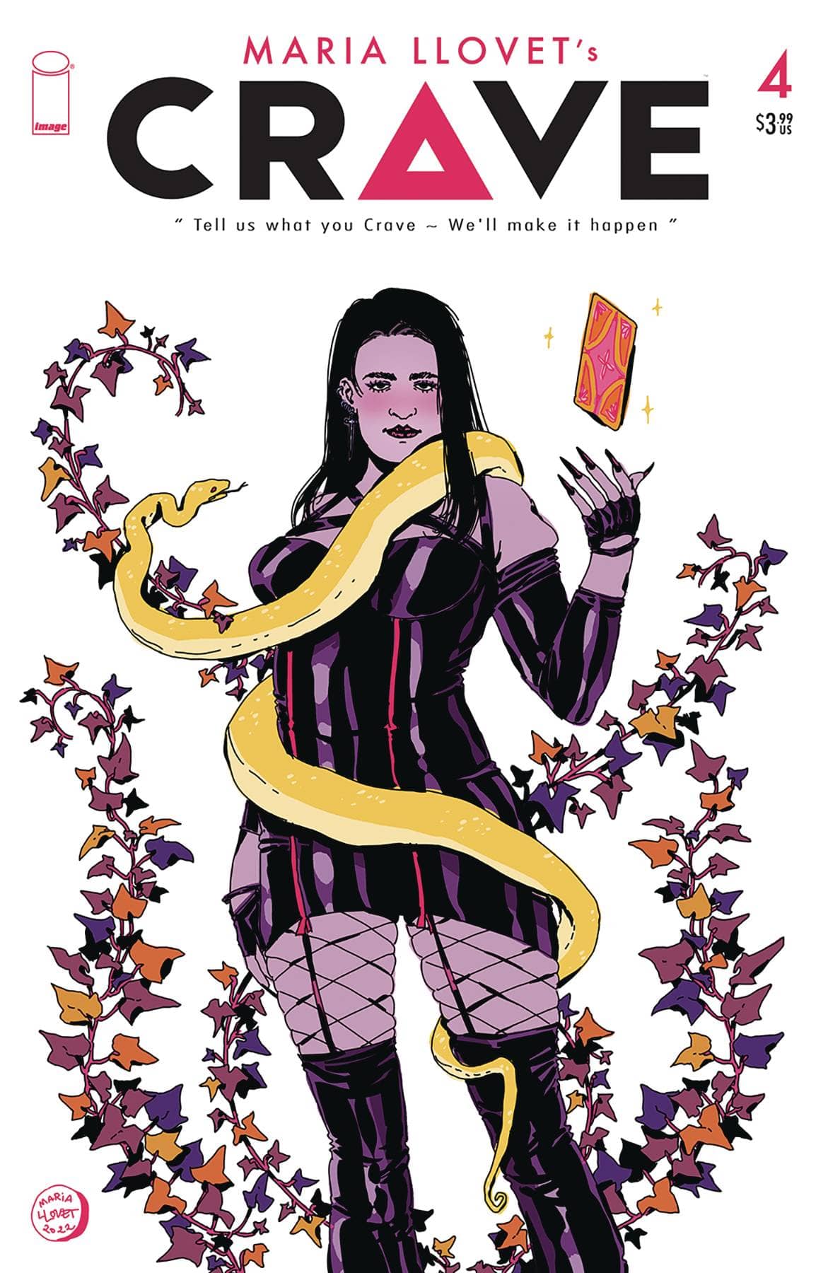 IMAGE COMICS BUY-SELL COMIC BOOK CRAVE #4 (OF 6) CVR A LLOVET (MR) (DAMAGED COPY)