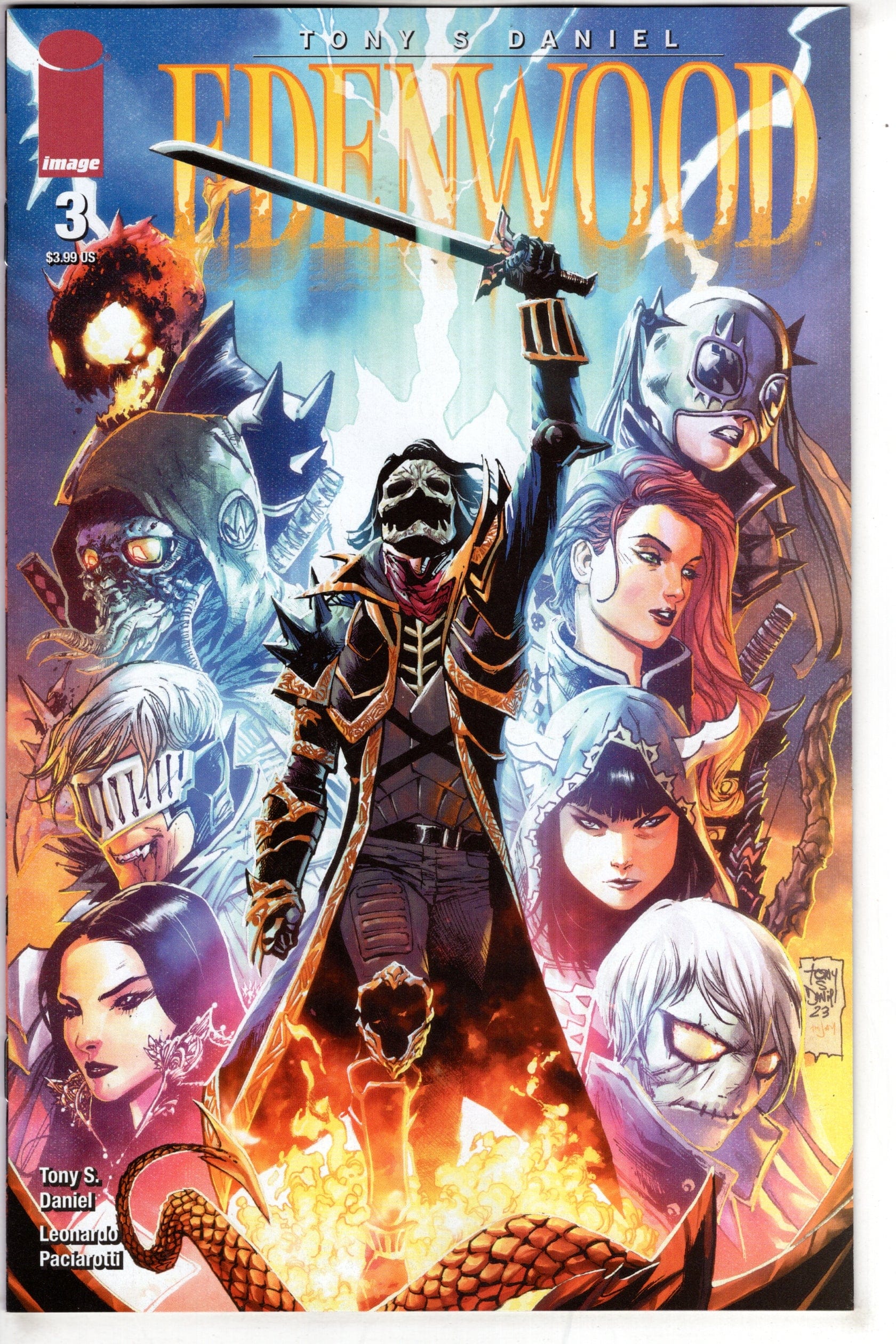 IMAGE COMICS BUY-SELL COMIC BOOK Edenwood #3 Cover A Daniel (Mature)