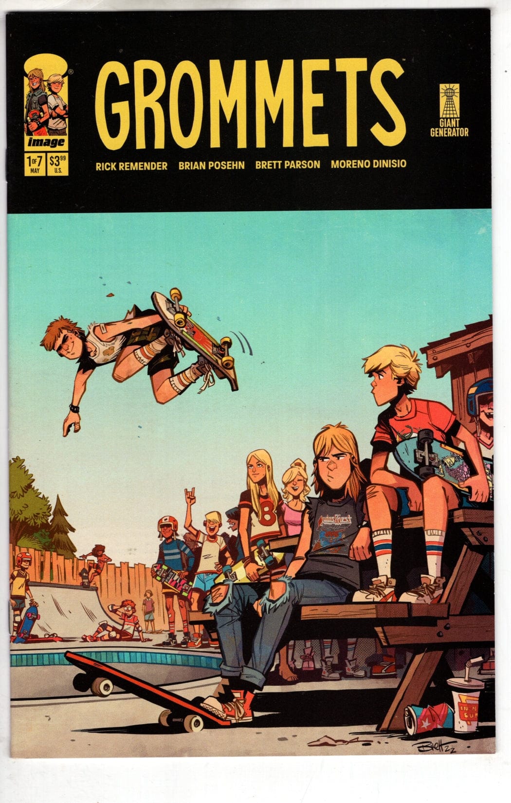 IMAGE COMICS BUY-SELL COMIC BOOK Grommets #1 CVR A [VF/NM]