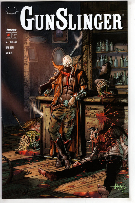 IMAGE COMICS BUY-SELL COMIC BOOK Gunslinger Spawn #31 Cover B Javi Fernandez Variant