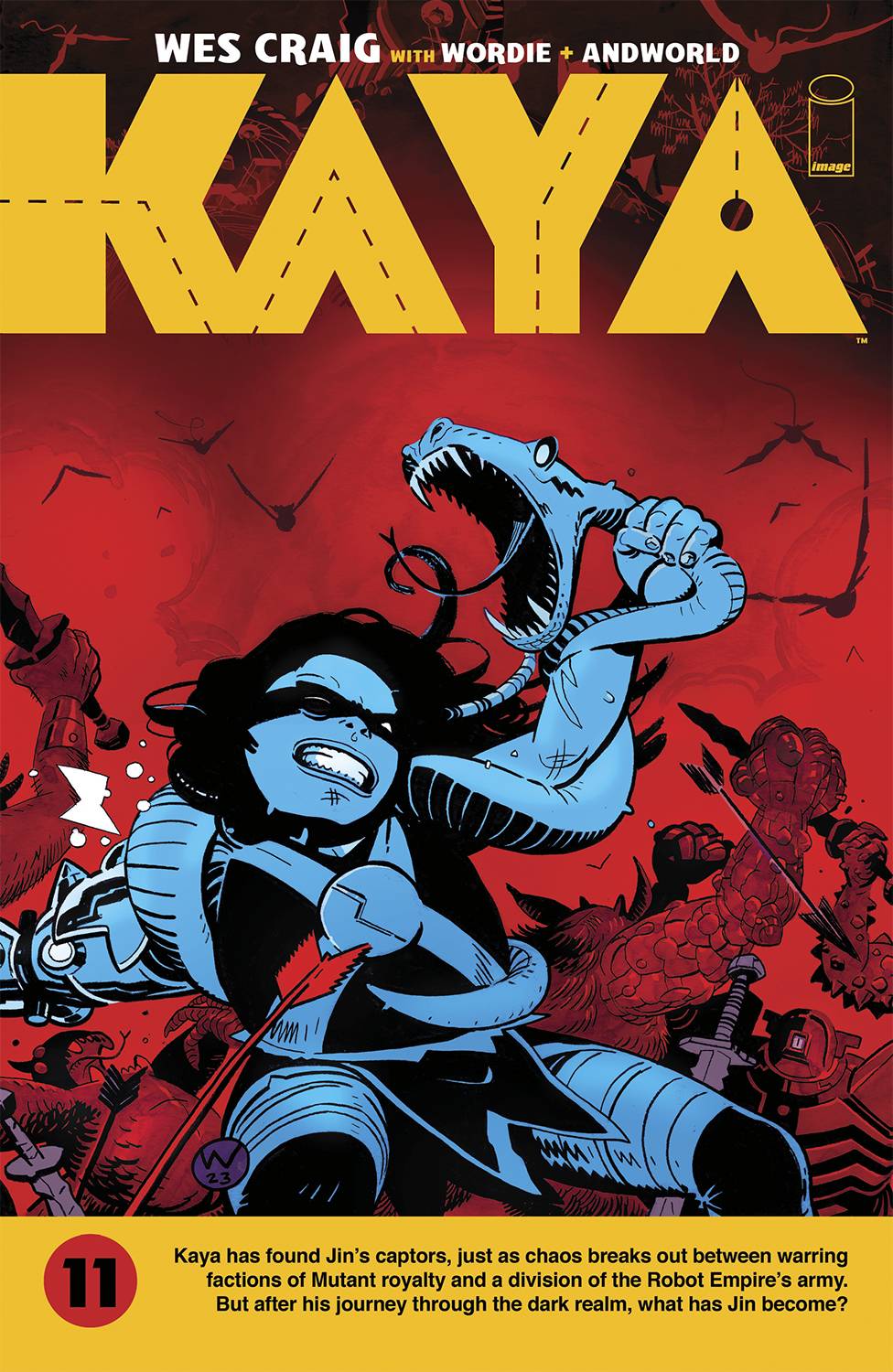 IMAGE COMICS BUY-SELL COMIC BOOK KAYA #11 CVR A CRAIG