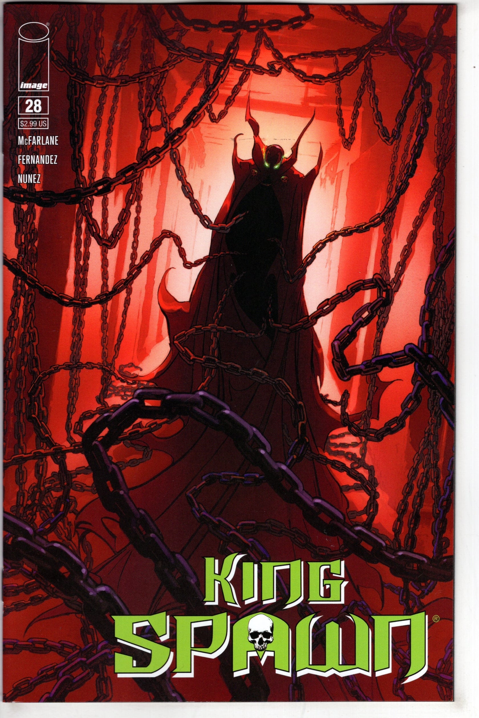 IMAGE COMICS BUY-SELL COMIC BOOK King Spawn #28 Cover B Marcial Toledano Vargas Variant