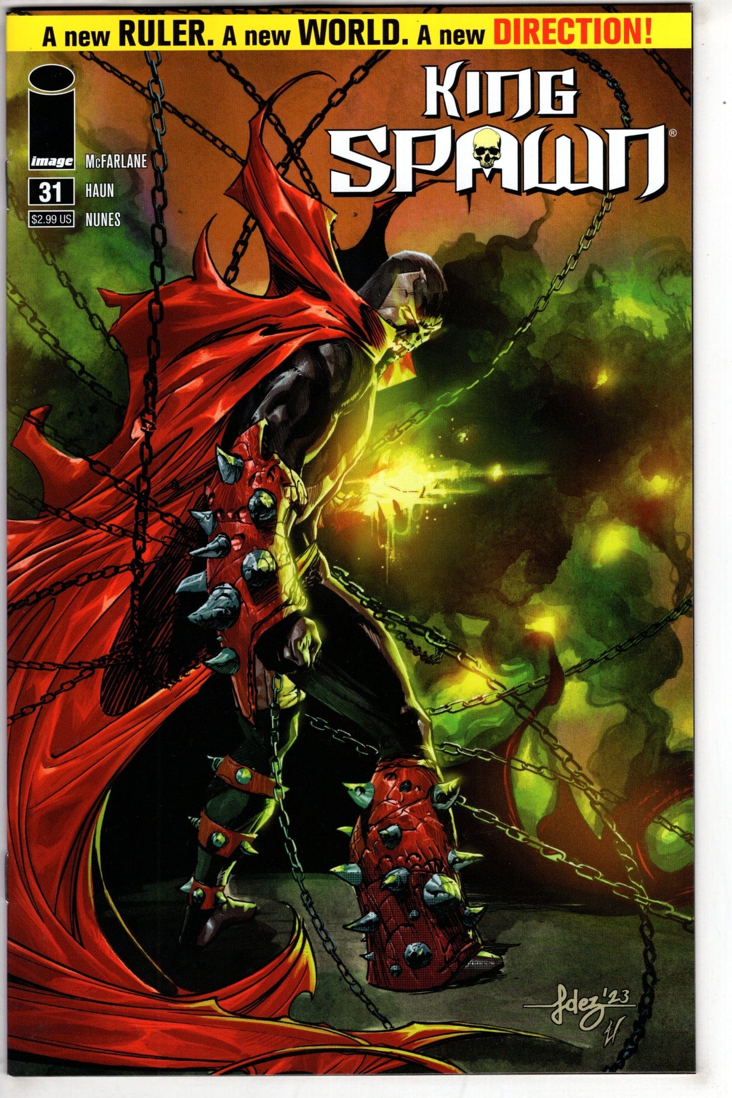 IMAGE COMICS BUY-SELL COMIC BOOK King Spawn #31 Cover A Fernandez Cardstock