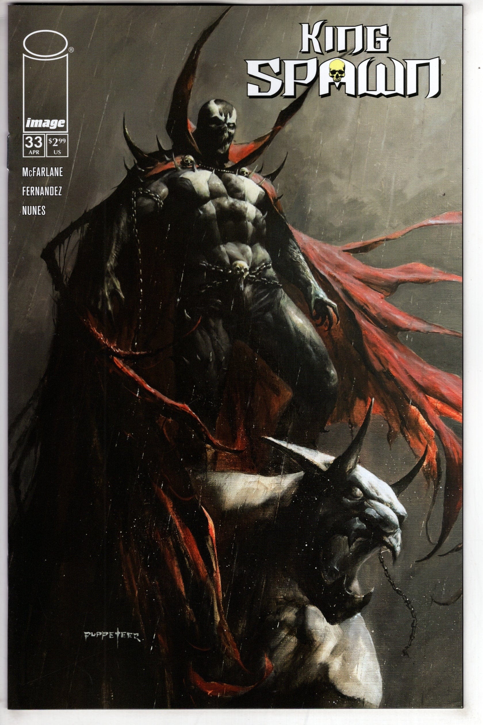 IMAGE COMICS BUY-SELL COMIC BOOK King Spawn #33 Cover A Puppeteer Lee