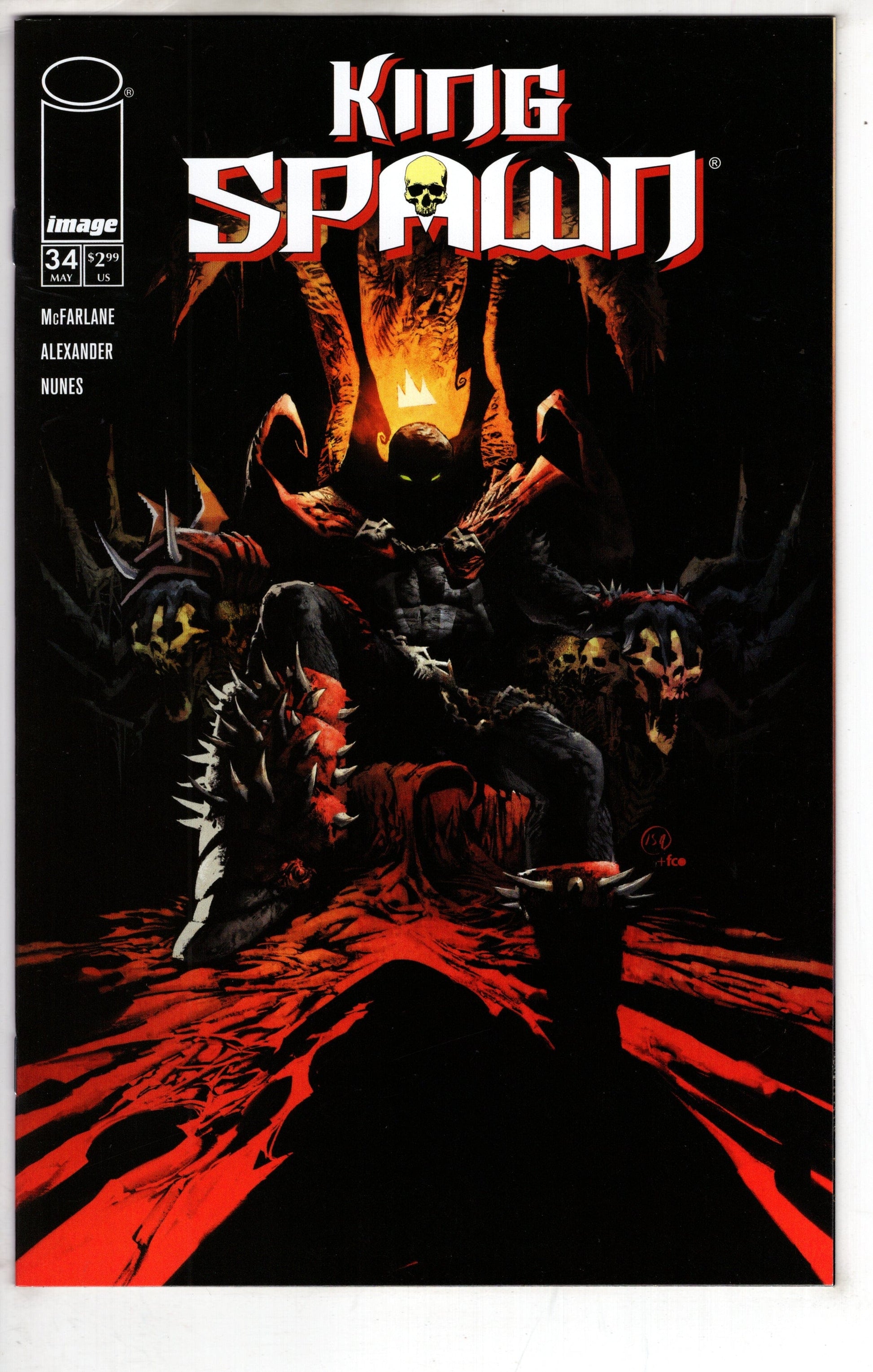 IMAGE COMICS BUY-SELL COMIC BOOK King Spawn #34 Cover A Jason Shawn Alexander